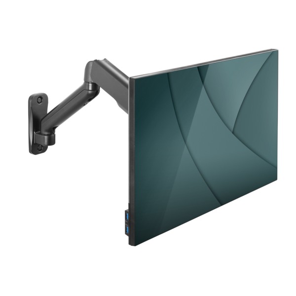 Digitus Monitorhalterung 1-fach 32"  Aluminium Gasdruckfeder DA-90425