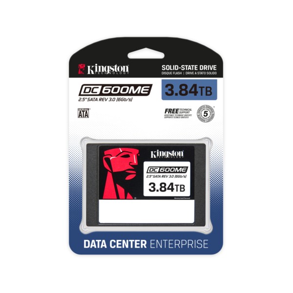 SSD Kingston DC600ME 3,84 TB Sata 3.0 2,5" Enterprise SEDC600ME/3840G verschlüsselt