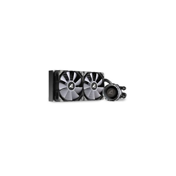 Sharkoon S80 RGB 2 Lüfter schwarz AiO-Wasserkühlung