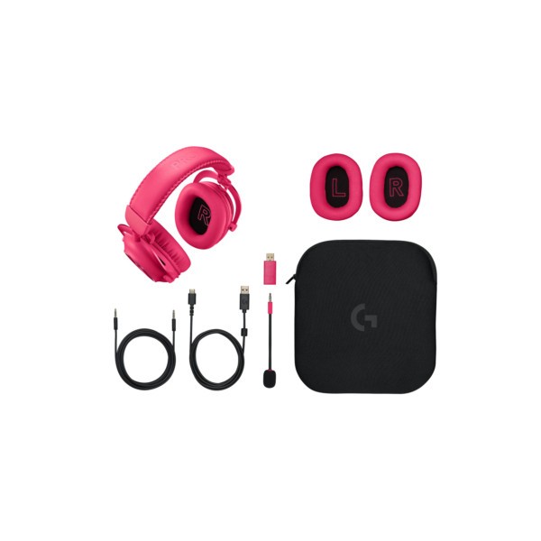 Headset Logitech G PRO X 2  (981-001275) magenta