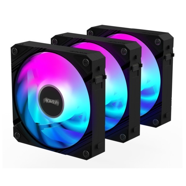 PC-Gehäuseöüfter Gigabyte AORUS 120mm schwarz GP-ECFAN1203
