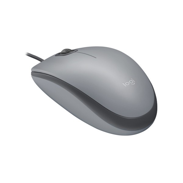Mouse Logitech M110 - Beidhändig - Grau (910-006760)