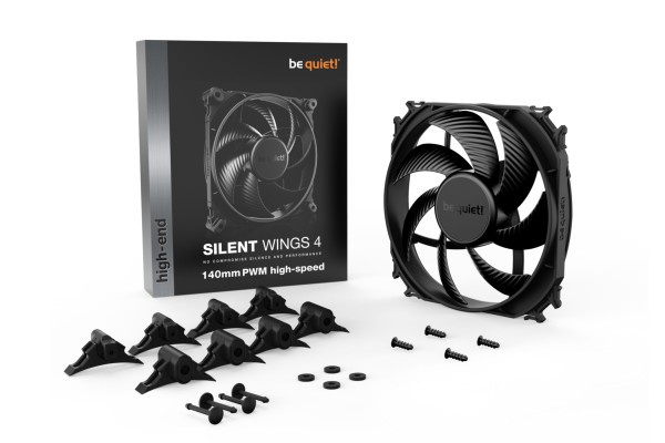 PC- Gehäuselüfter Be Quiet SilentWings 4 140mm PWM high-speed