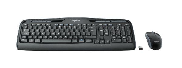 Keyboard & Mouse Logitech MK330 schwarz (DE) (920-008533)