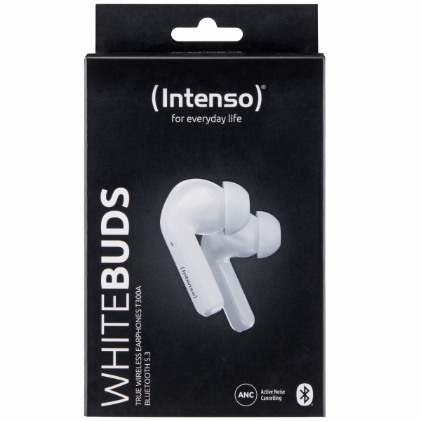 B-Intenso White Buds In-Ear-Kopfhörer T302A Weiß 3720302