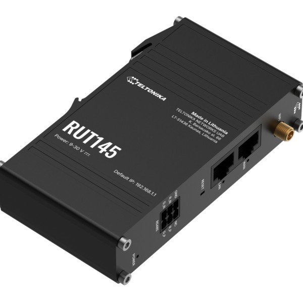 Teltonika RUT145 Wireless Router - an DIN-Schiene