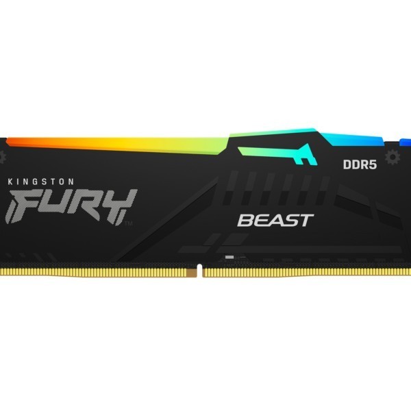 DDR5 64GB KIT 2x32GB PC 6000 Kingston FURY Beast RGB EX KF560C36BBEAK2-64
