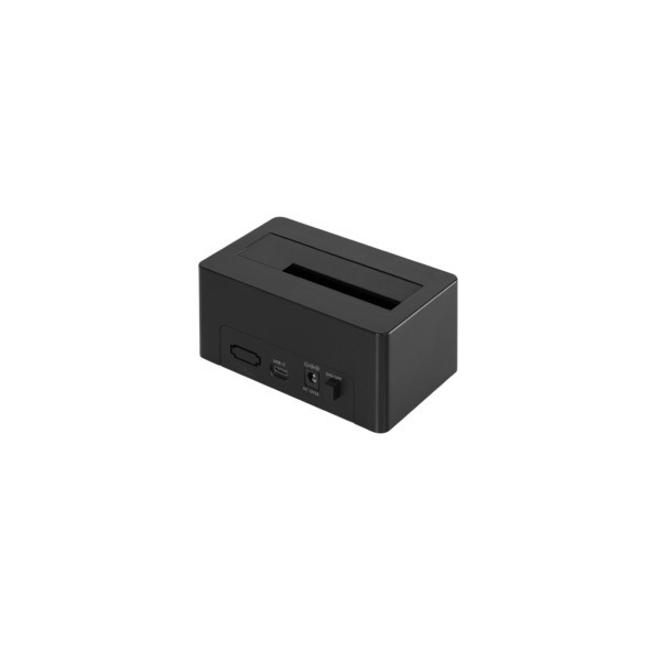 HDD Dockingstation LogiLink Quickport USB 3.1 Gen 2 1-Port für 2,5/3,5" SATA HDD/SSD QP0027
