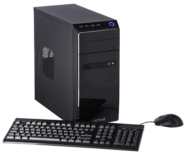Captiva PC Power Starter I93-728 (i5-14400/SSD 500GB/16GB/WLAN/Windows 11 Home 64-bit)