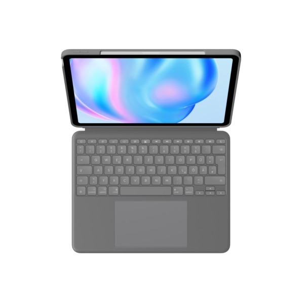 Keyboard & Touchpad Logitech Combo Touch for 13-inch iPad Air (DE) (920-012611)