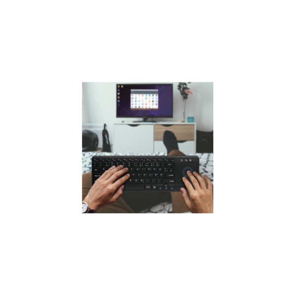 Keyboard & Touchpad Logilink wireless black (ID0188)
