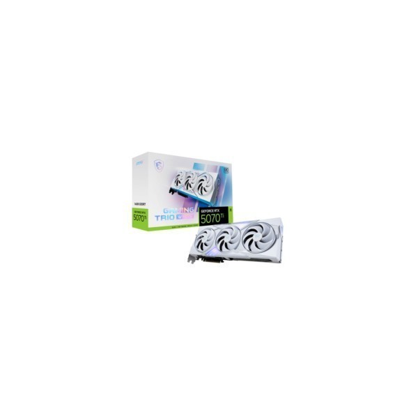 VGA MSI GeForce® RTX 5070 TI 16GB GAMING TRIO OC WHITE