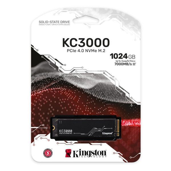 SSD Kingston KC3000 1024GB Kingston SKC3000S/1024G M.2 PCIe 4.0 NVMe