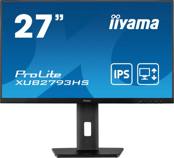 TFT Iiyama ProLite XUB2793HS-B7 68,6 cm (27")HDMI,DisplayPort,SP