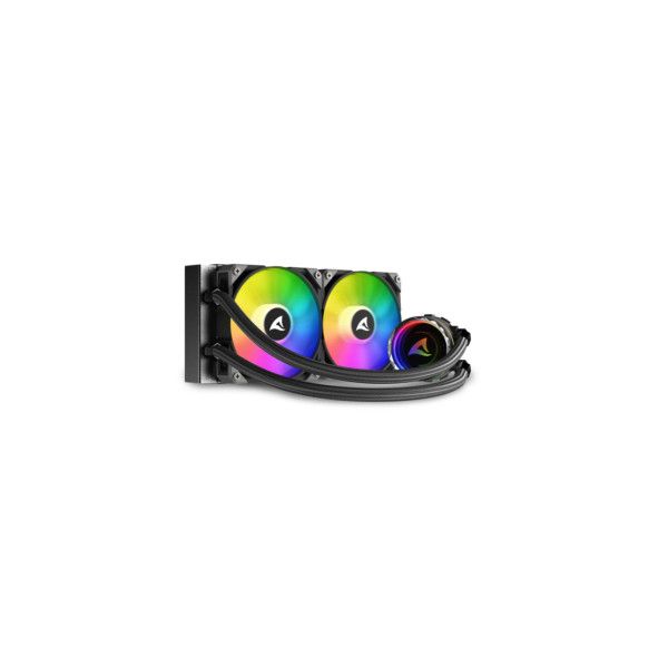 Sharkoon S80 RGB 2 Lüfter schwarz AiO-Wasserkühlung
