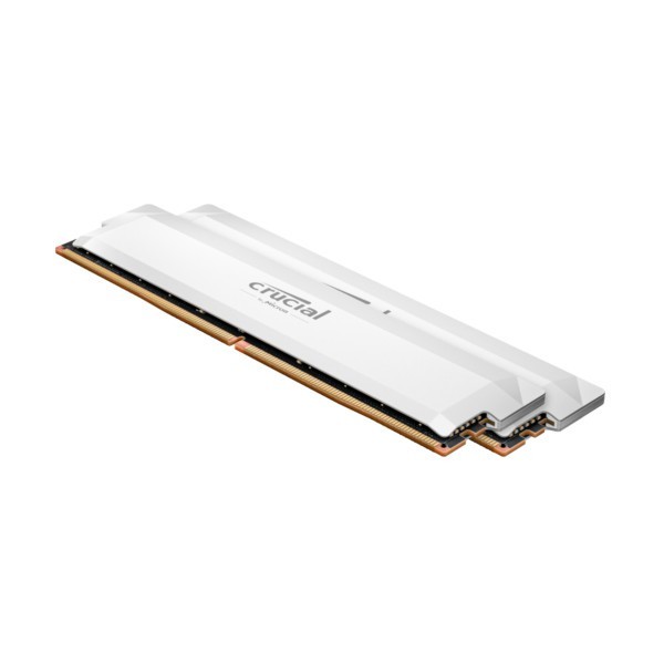 DDR5 32GB KIT 2x16GB PC 6400 Crucial PRO Overclocking Edition CP2K16G64C38U5W weiß