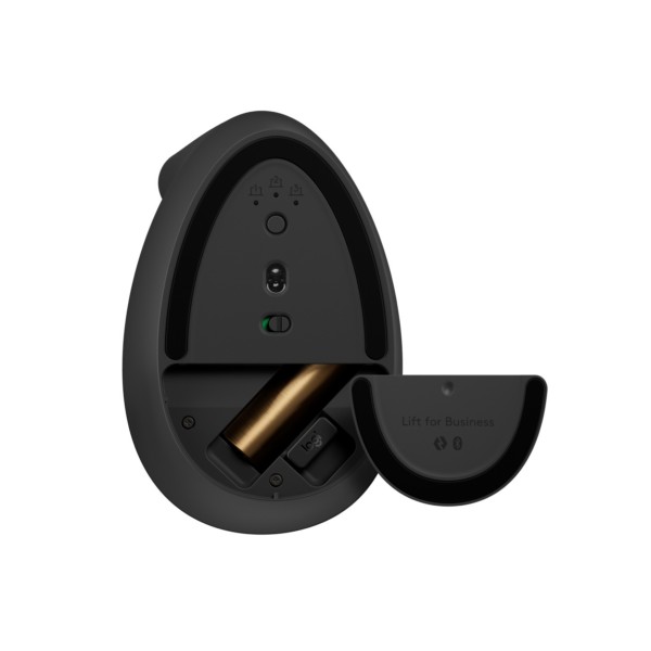 B-Mouse Logitech Lift for Business wireless ergonomisch graphite left (910-006495)
