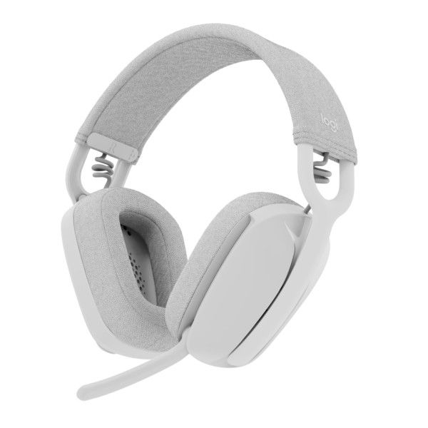 Headset Logitech Vibe 100 - Ohrumschließend - Off-White (981-001219)