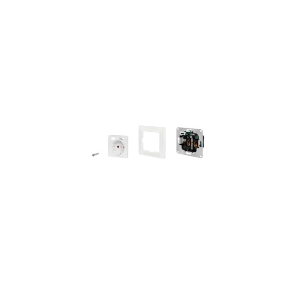 LogiLink Steckdose mit USB-C und USB Anschluss PA0262