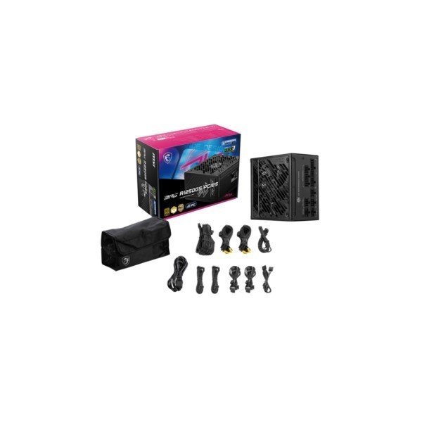 PC-Netzteil MSI MPG A1250GS PCIE5.1 - ATX3.1 306-7ZPFX11-CE0