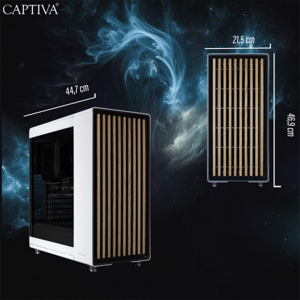 Captiva PC Workstation I79-942 (i7-13700K/SSD 1TB/32GB/WLAN/Windows 11 Pro 64-bit)