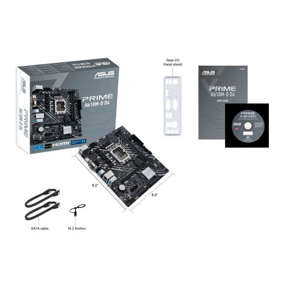 ASUS PRIME H610M-D D4 (1700) (D)