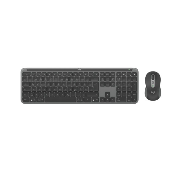 Keyboard & Mouse Logitech Wireless Combo MK950 slim black (DE) (920-012483)