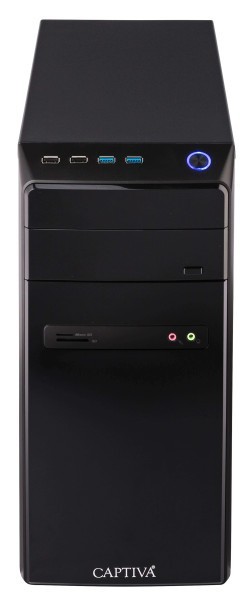 Captiva PC Power Starter R64-122 (Ryzen 5 5600G/SSD 1TB/16GB/DVD-RW/WLAN/Windows 11 Home 64-bit)
