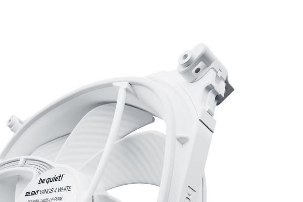 PC- Gehäuselüfter Be Quiet SilentWings 4 140mm PWM high-speed White BL117