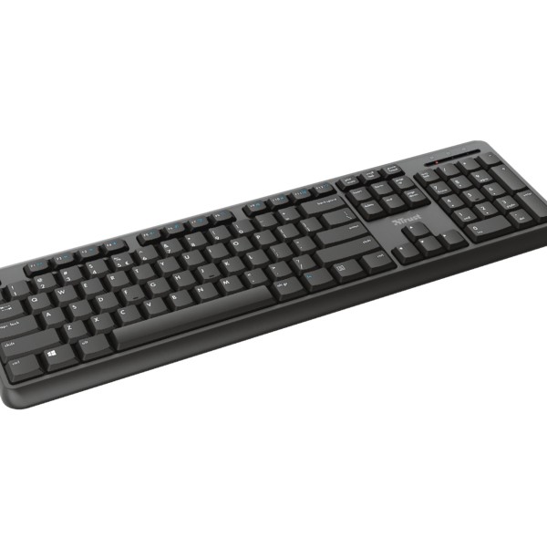 Keyboard Trust TK-350 DE schwarz 24415