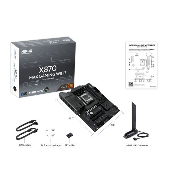 ASUS X870 MAX Gaming WIFI7 (AM5) (D)