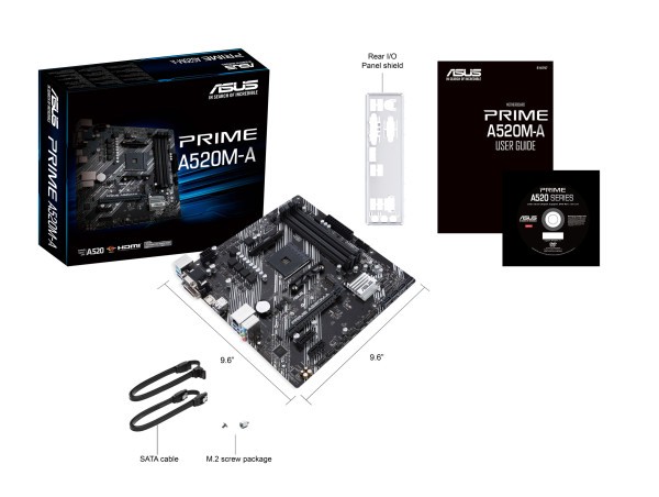 ASUS PRIME A520M-A II/CSM (AM4) (D)