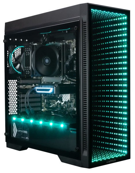 Captiva PC Advanced Gaming I82-461 (i7-12700KF/RTX4060 Ti 8GB GDDR6/SSD 1TB/32GB/WLAN/Windows 11 Home 64-bit)