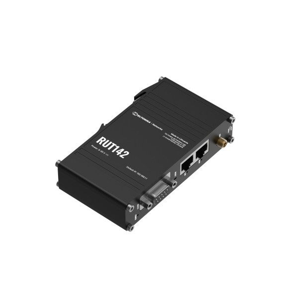 Teltonika RUT142 RS232 Industrial Router ETH+WiFi+RS232