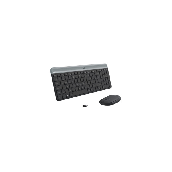 B-Keyboard & Mouse Logitech Slim Wireless Combo MK470 (US) (920-009204)