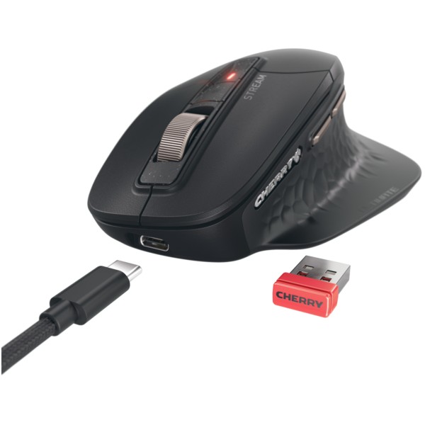 Mouse Cherry Stream Ultimate wireless black (JW-8570-2)