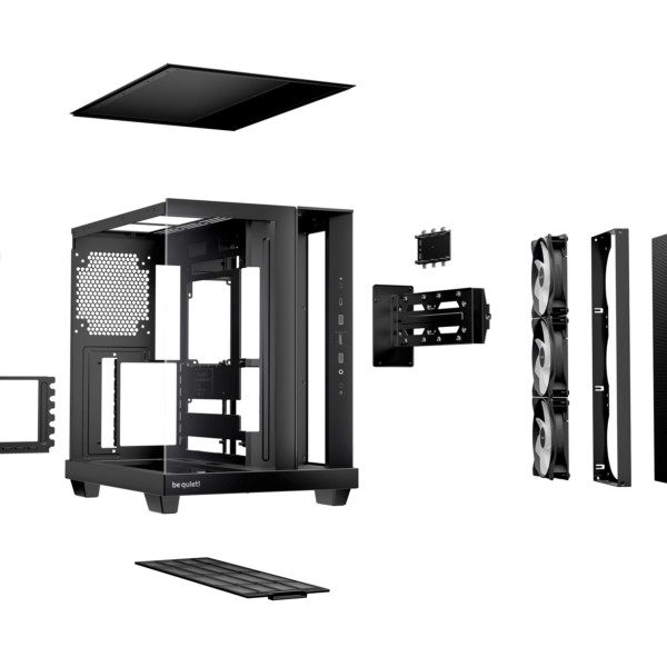 PC- Gehäuse BeQuiet Light Base 500 LX schwarz