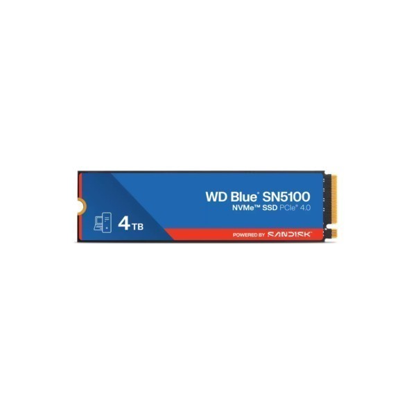 SSD WD Blue 4TB SN5100 NVME M.2 PCIe 4.0 x4 WDS400T5B0E