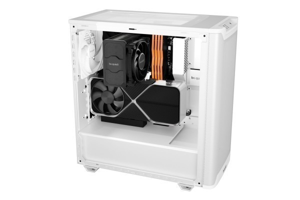 PC- Gehäuse BeQuiet Pure Base 501 Airflow Window - white