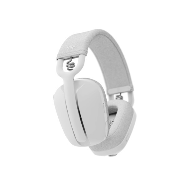 Headset Logitech Vibe 100 - Ohrumschließend - Off-White (981-001219)