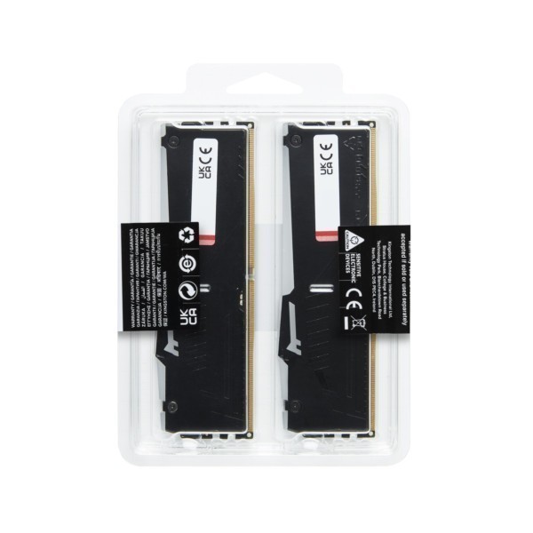 DDR5 32GB KIT 2x16GB PC 6000 Kingston FURY Beast RGB EX KF560C30BBEAK2-32