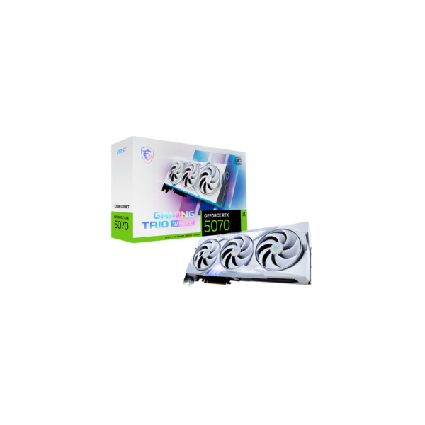 VGA MSI GeForce® RTX 5070 12GB GAMING TRIO OC WHITE