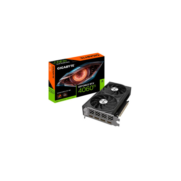 VGA Gigabyte GeForce® RTX 4060Ti 16GB Windforce OC