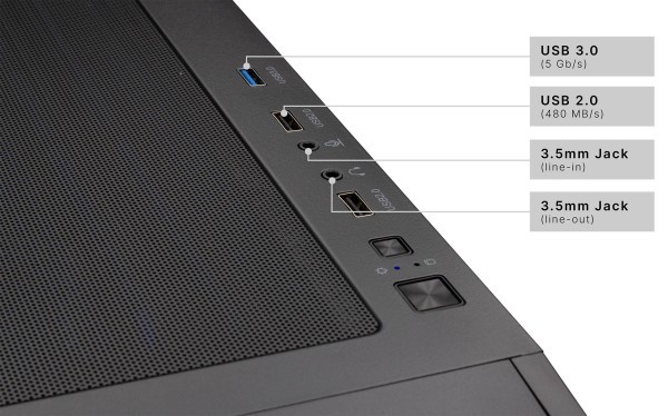 Captiva PC Advanced Gaming R94-022 (Ryzen 7 5700X/RTX5060 8GB GDDR7/SSD 1TB/16GB/WLAN/w/o OS)