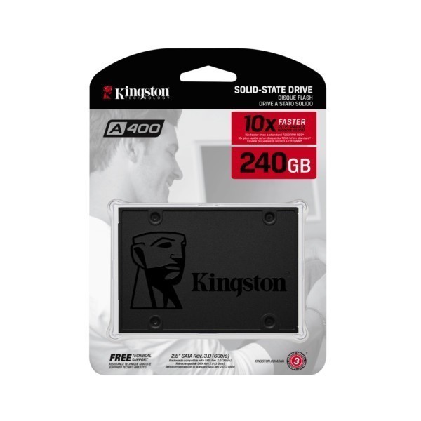 SSD Kingston A400 240GB Sata3  SA400S37/240G 2,5"