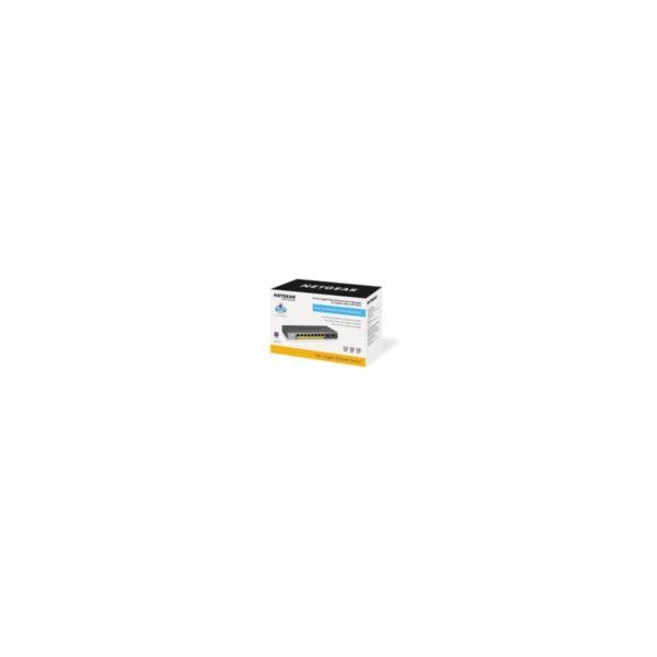 NETGEAR Switch Desktop Gigabit Smart 8-port 10/100/1000 GS110TP-300EUS