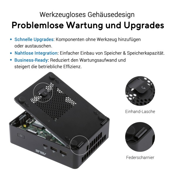 Asus NUC 16 PRO RNUC16GDKS76C4N2 Ultra X7 358H Grand Canyon (inklusive Gema) L10