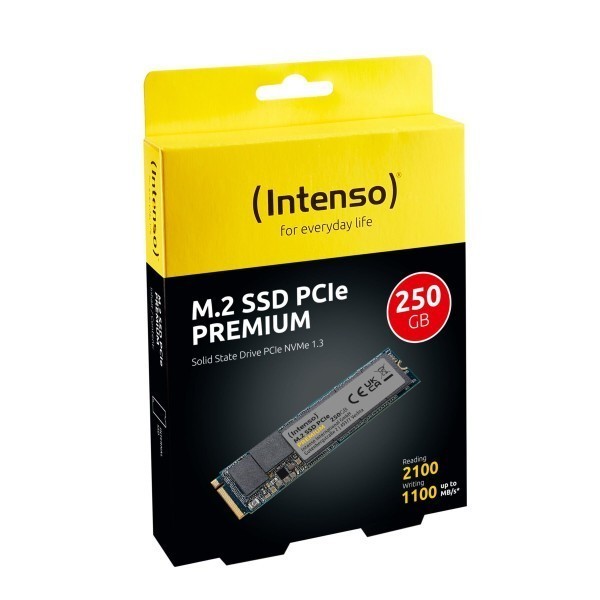 SSD Intenso 250GB M.2 2280 PCIe Premium Gen.3 x4 NVME 1.3  3835440