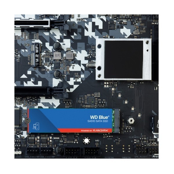SSD WD Blue 500GB SA510 Sata3 M.2 WDS500G3B0B