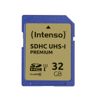 SD Card SDHC UHS-I 32GB Intenso Premium 1 Adapter Class 10 3421480 SD Card SDHC UHS-I 32GB Intenso Premium 1 Adapter Class 10 3421480